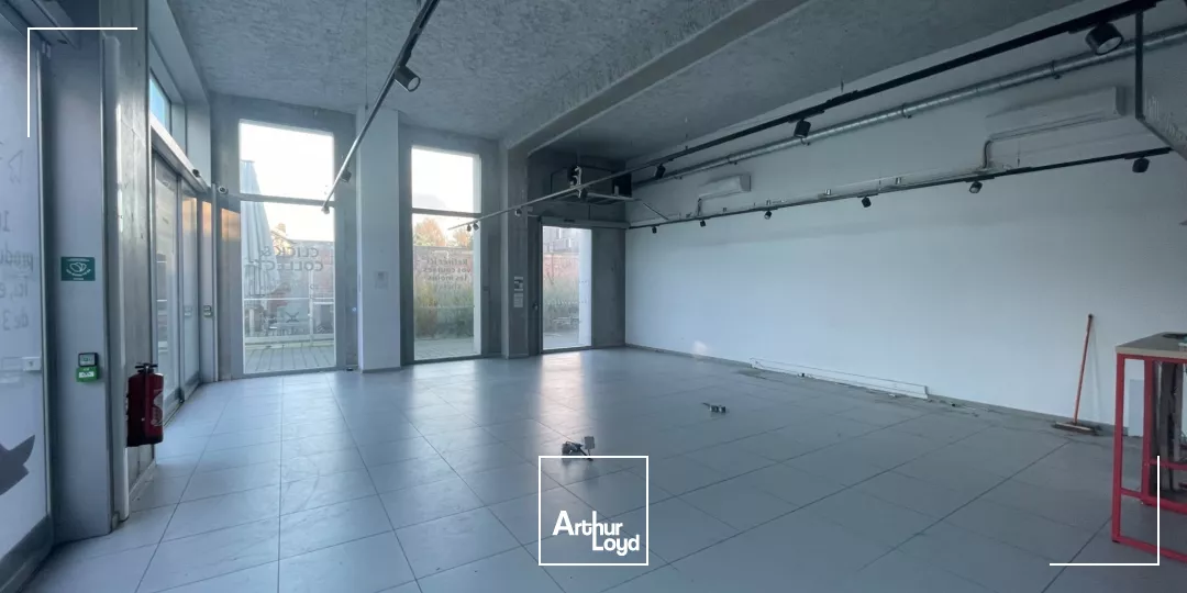 Local commercial à louer au coeur d'Euratechnologies - 155 m² avec belle vitrine dans un environnement dynamique 
