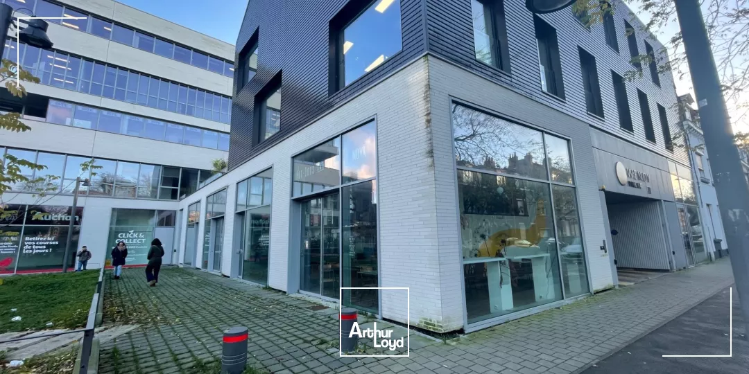 Local commercial à louer au coeur d'Euratechnologies - 155 m² avec belle vitrine dans un environnement dynamique 