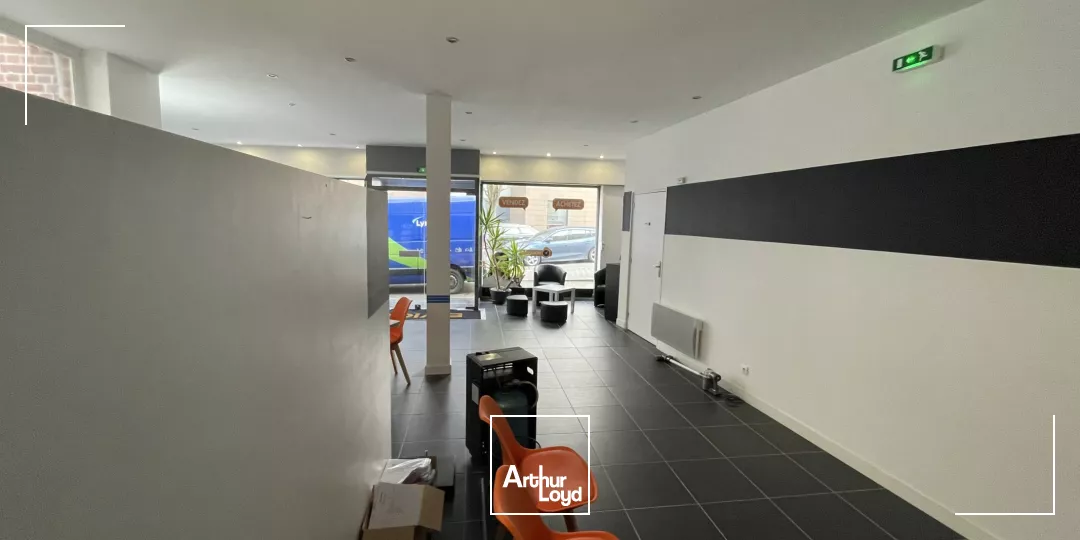 Local commercial 245m2 à louer au coeur du centre ville de Valenciennes