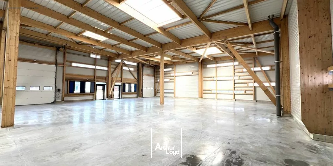 A LOUER - LE HAVRE PLATEAU NORD - LES ENTREPRENEURS - LOCAL D'ACTIVITÉ NEUF 380 m2