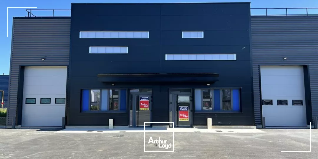 A LOUER - LE HAVRE PLATEAU NORD - LES ENTREPRENEURS - LOCAL D'ACTIVITÉ NEUF 380 m2