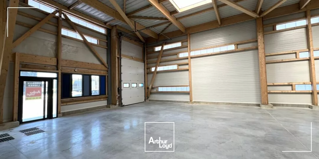 A LOUER - LE HAVRE PLATEAU NORD - LES ENTREPRENEURS - LOCAL D'ACTIVITÉ NEUF 185 m2