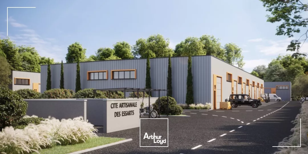 À VENDRE Locaux d'activités neufs dans un parc artisanal de 1 345 m² à Andrézieux-Bouthéon