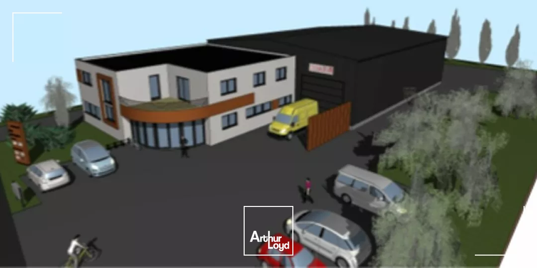 LOCAL D'ACTIVITE - ENTREPOT à LOUER de 876 m²