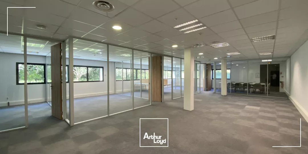 Bureaux à louer idéalement située dans le secteur d'Aix Ouest 