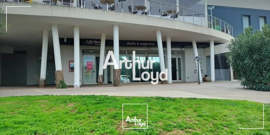 LOCATION PURE - CELLULE COMMERCIALE - EMPLACEMENT N°1 QUARTIER D'AFFAIRES SOPHIA ANTIPOLIS AVEC TERRASSE POUR RESTAURATION