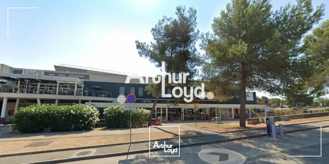 LOCATION PURE - CELLULE COMMERCIALE - EMPLACEMENT N°1 QUARTIER D'AFFAIRES SOPHIA ANTIPOLIS AVEC TERRASSE POUR RESTAURATION