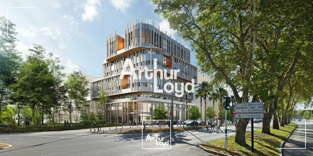 BUREAUX NEUF 4816 M² DIVISIBLES PAR 166 M² - NICE MERIDIA ECO-VALLEE