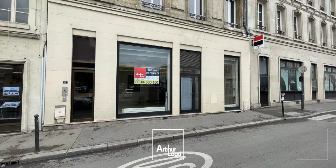 A LOUER LOCAL COMMERCIAL 145 M2 COMPIEGNE CENTRE VILLE