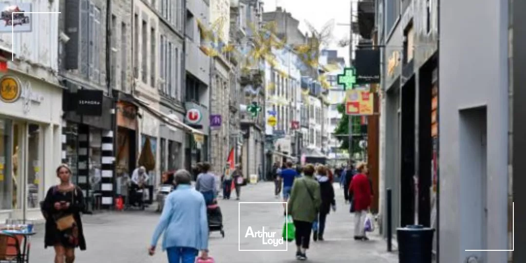 INVESTISSEMENT LOCAUX COMMERCIAUX SAINT BRIEUC HYPER CENTRE VILLE