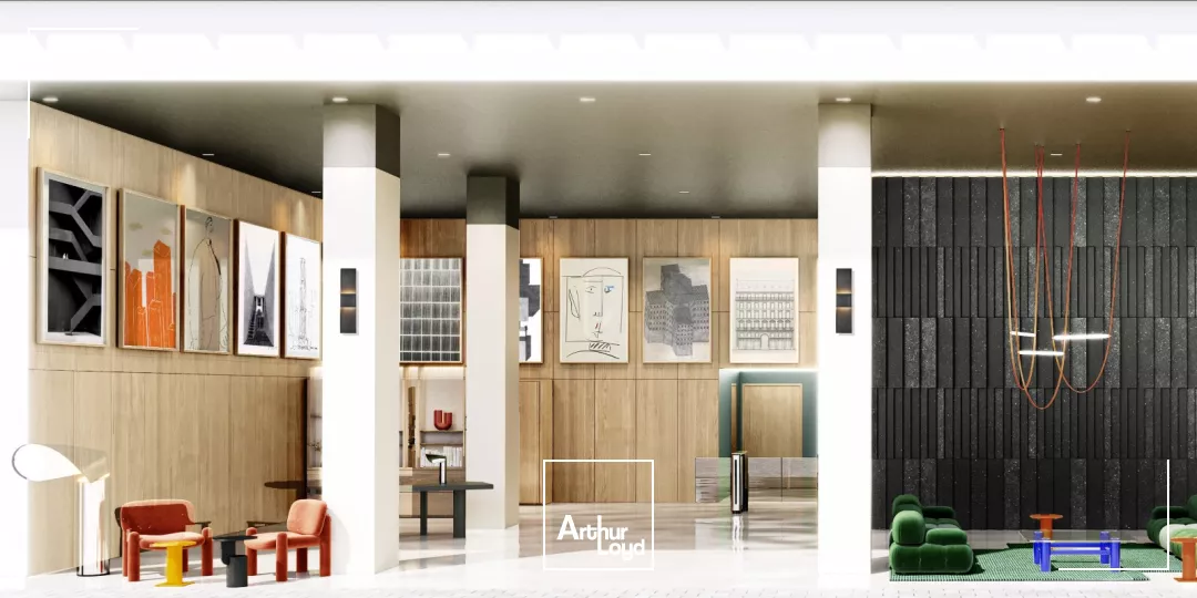 Location bureaux Paris - Graphite 19 place François Dorin