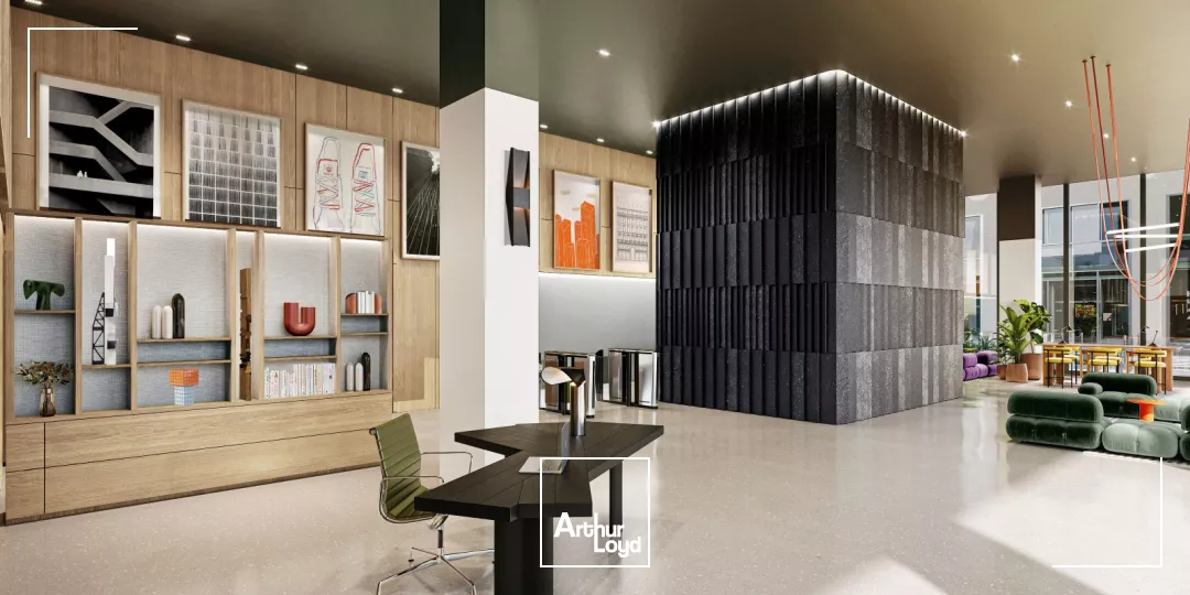 Location bureaux Paris - Graphite 19 place François Dorin