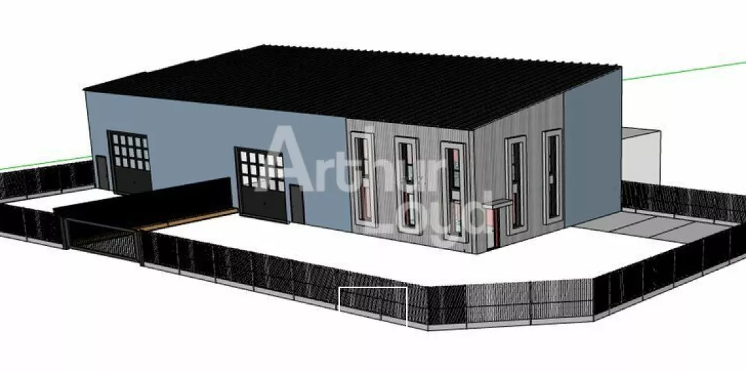 LE PLESSIS GRAMMOIRE LOCAL D'ACTIVITÉ NEUF 350 M² A LOUER
