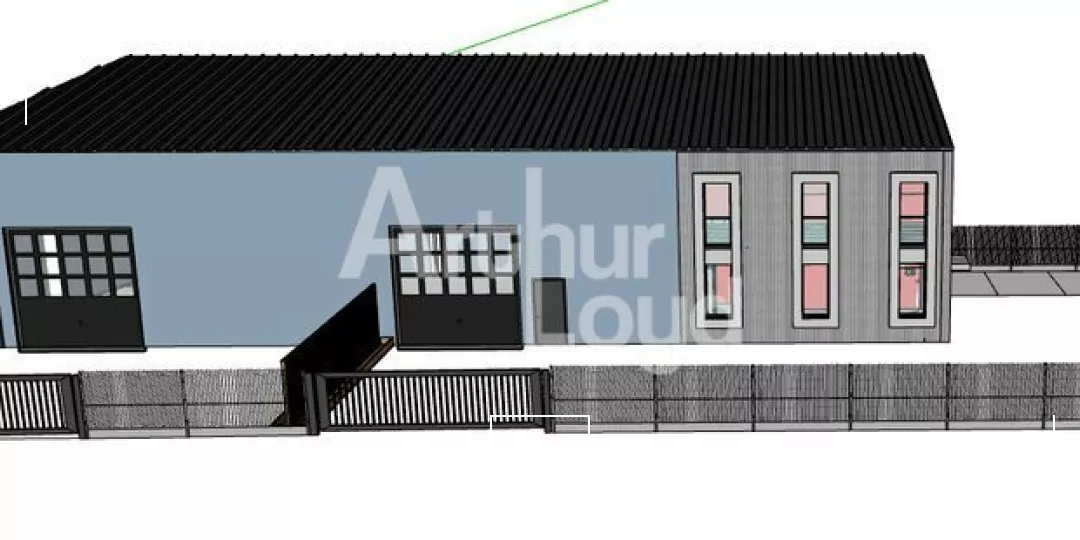 LE PLESSIS GRAMMOIRE LOCAL D'ACTIVITÉ NEUF 350 M² A LOUER