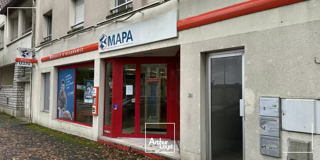 LOCATION AVENUE DE PARIS NIORT BUREAUX AVEC VISIBILITE ET PARKINGS FACILE D'ACCES