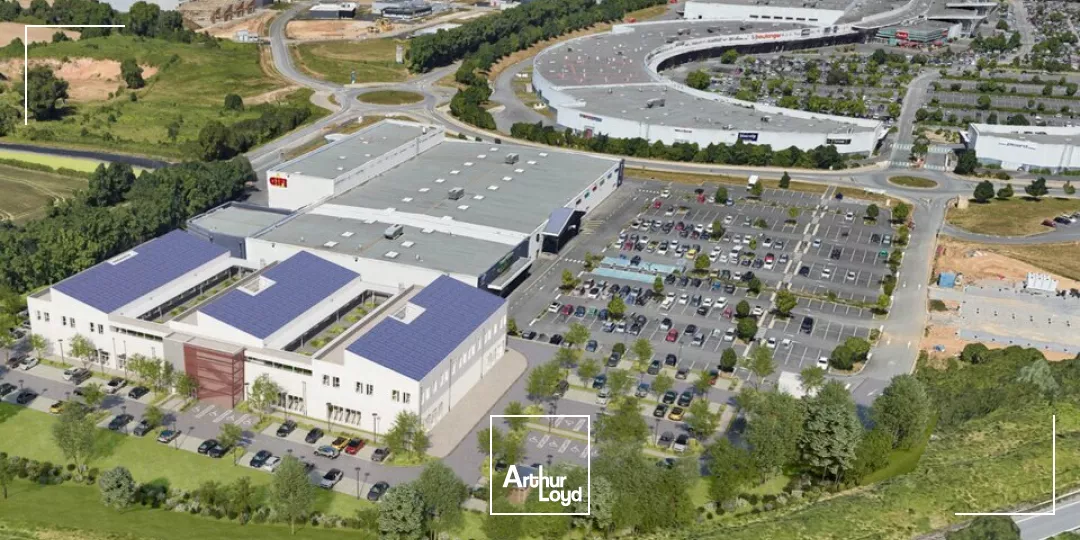 A louer proche Auchan, Bureaux Poitiers SUD  Accessibilité, visibilité et stationnement