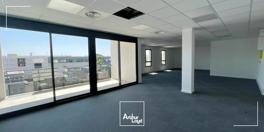 CELLULES DE BUREUX NEUFS A LOUER - NIMES SUD - PARC GEORGES BESSE