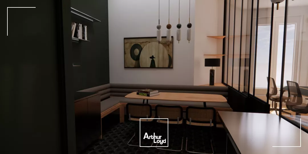 Bureaux A Louer - Espace de travail élégant à Paris 8e - 64 m² 