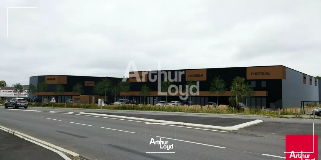 LA MEZIERE - LOCAUX D'ACTIVITES NEUFS A VENDRE - 4 324 M² DIVISIBLE 