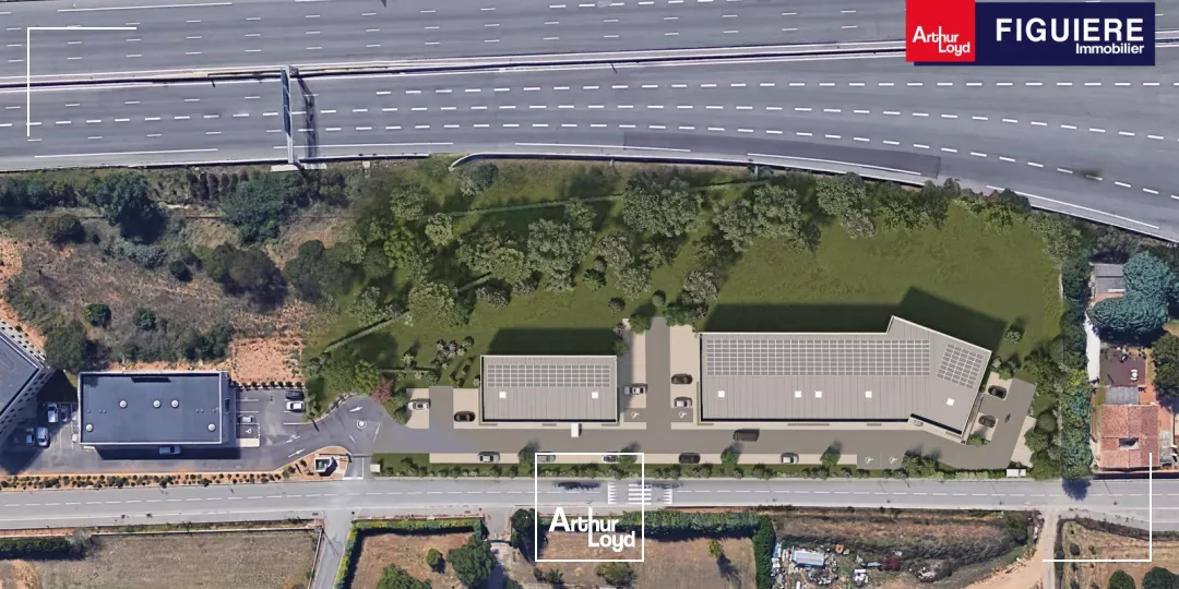 Programme neuf de locaux d'activités à VENDRE sur CHATEAUNEUF LE ROUGE