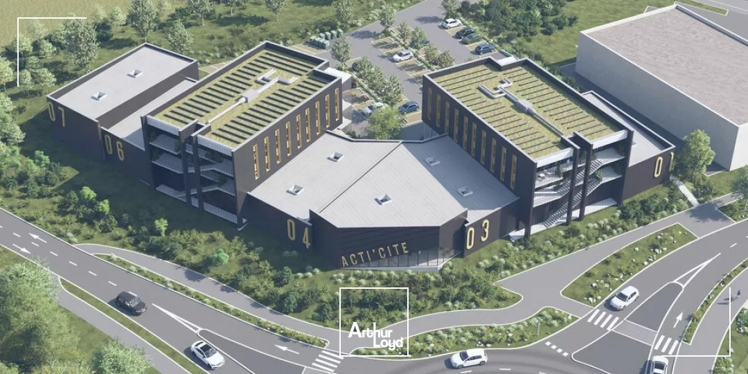 BUREAUX à VENDRE de 1662.62 m²