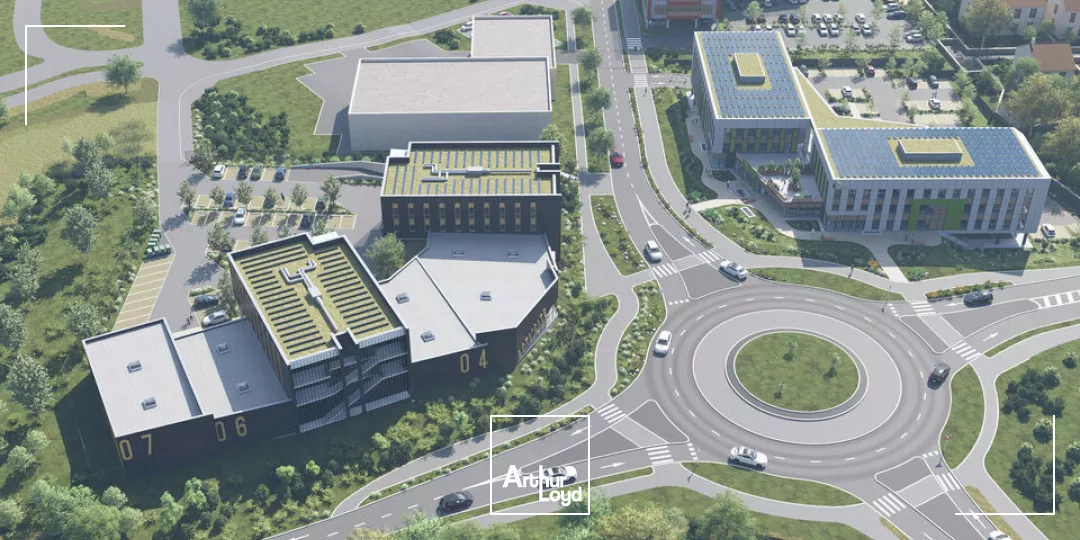 BUREAUX à VENDRE de 1662.62 m²