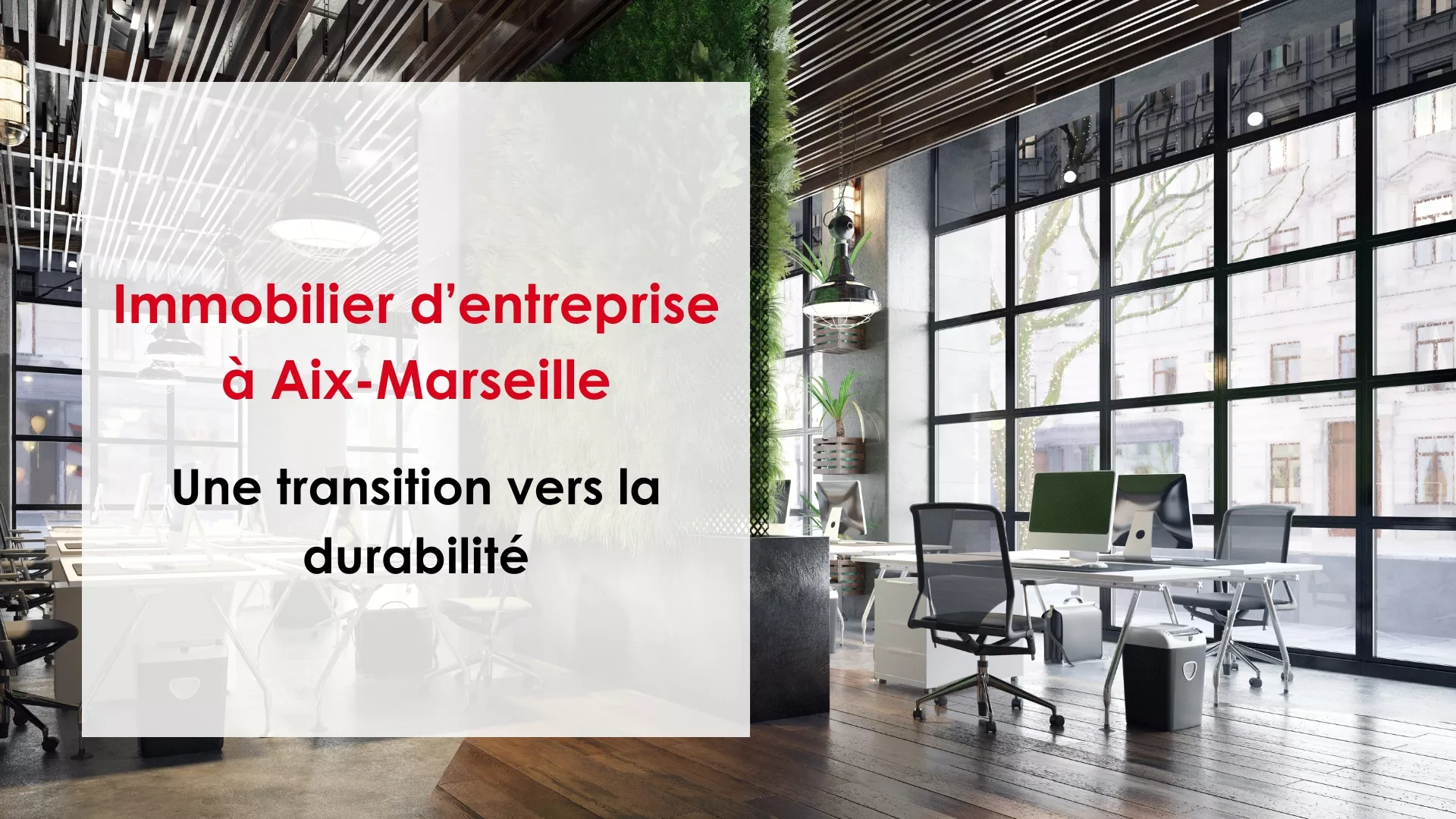 Couverture Transformations Durables dans l'Immobilier d'Entreprise