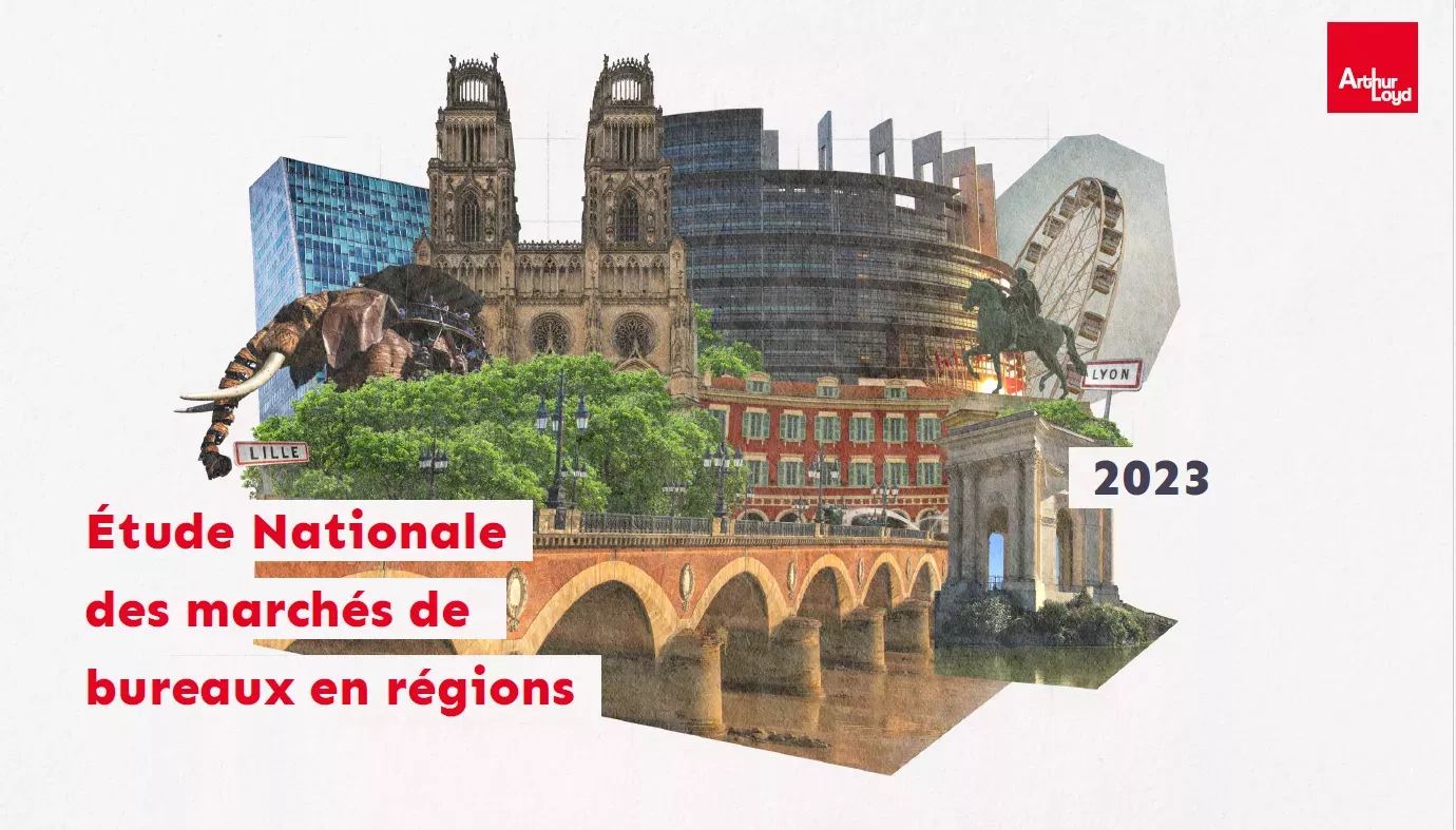Couverture Étude nationale des marchés de bureaux