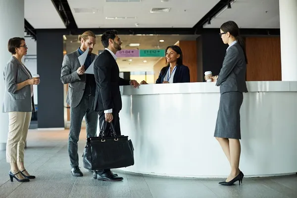 accueil entreprise