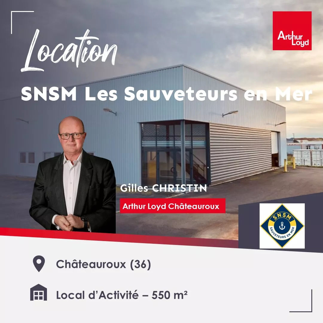SNSM Les Sauveteurs en Mer déménagent à Châteauroux