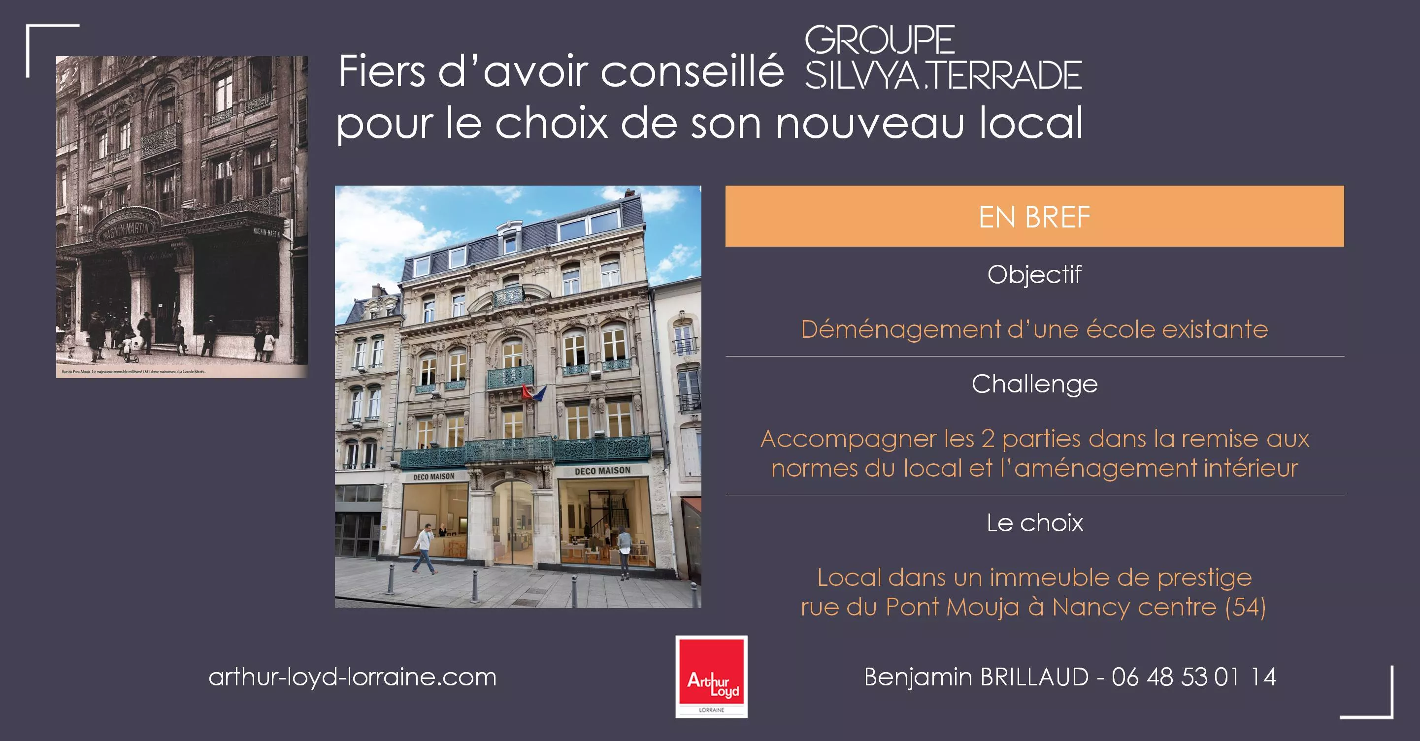 L'école Terrade s'installe à Nancy