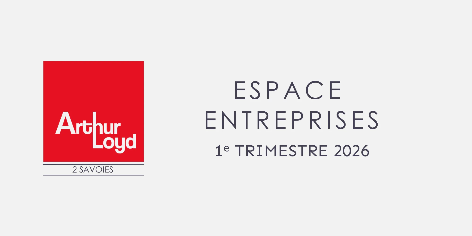 Catalogue Espace Entreprises 2 Savoies 1er trimestre 2026