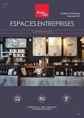 Plaquettes Espaces Entreprises COMMERCES Edition Arthur Loyd France Novembre 2019