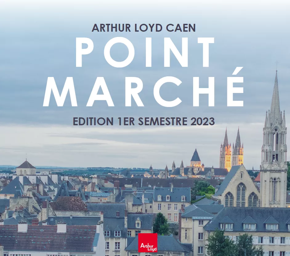 Couverture Point marché 1er semestre 2023 Caen