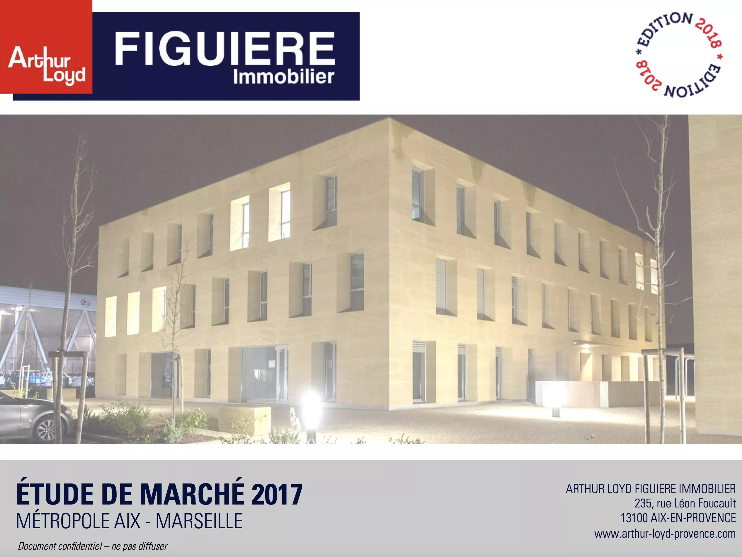 Couverture Etude de marché Aix en Provence 2017
