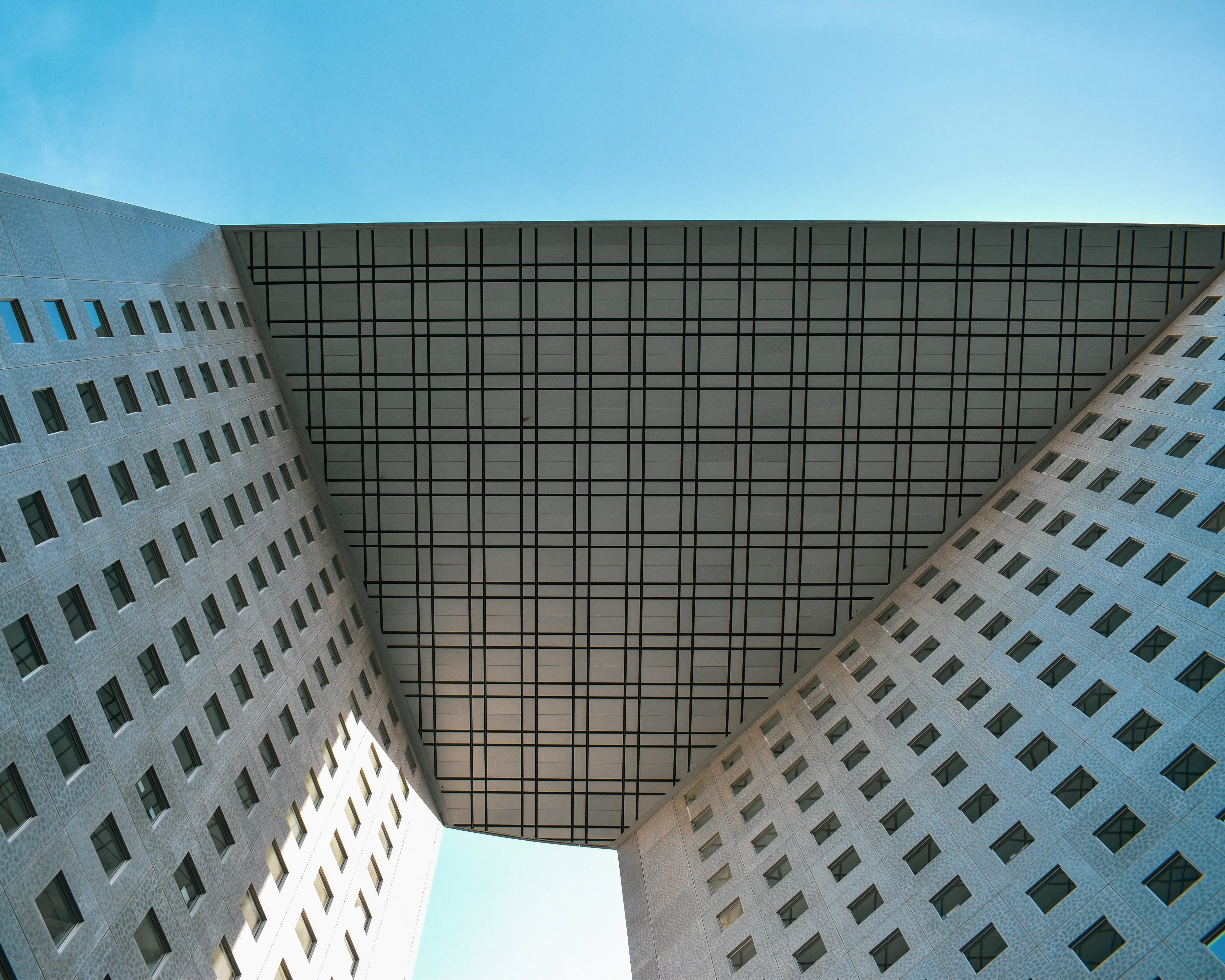 Photo dessous Arche La Défense