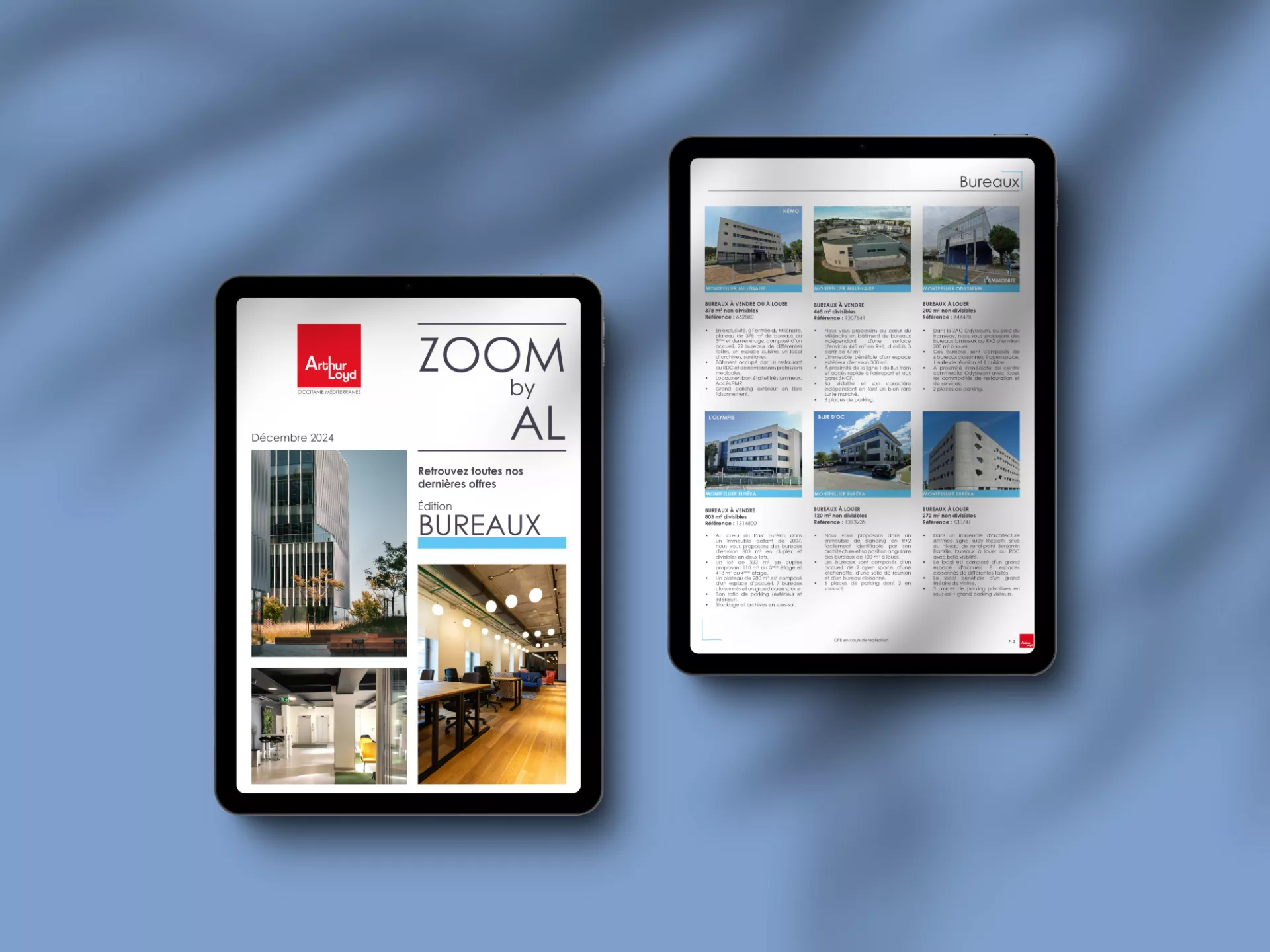 Zoom bureaux Arthur Loyd