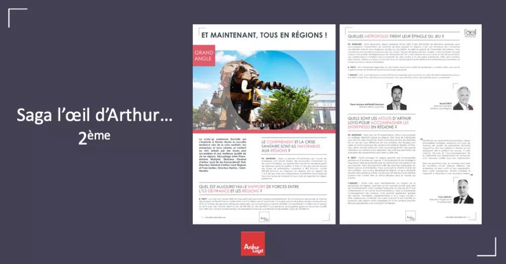 Couverture l'oeil d'arthur Nantes