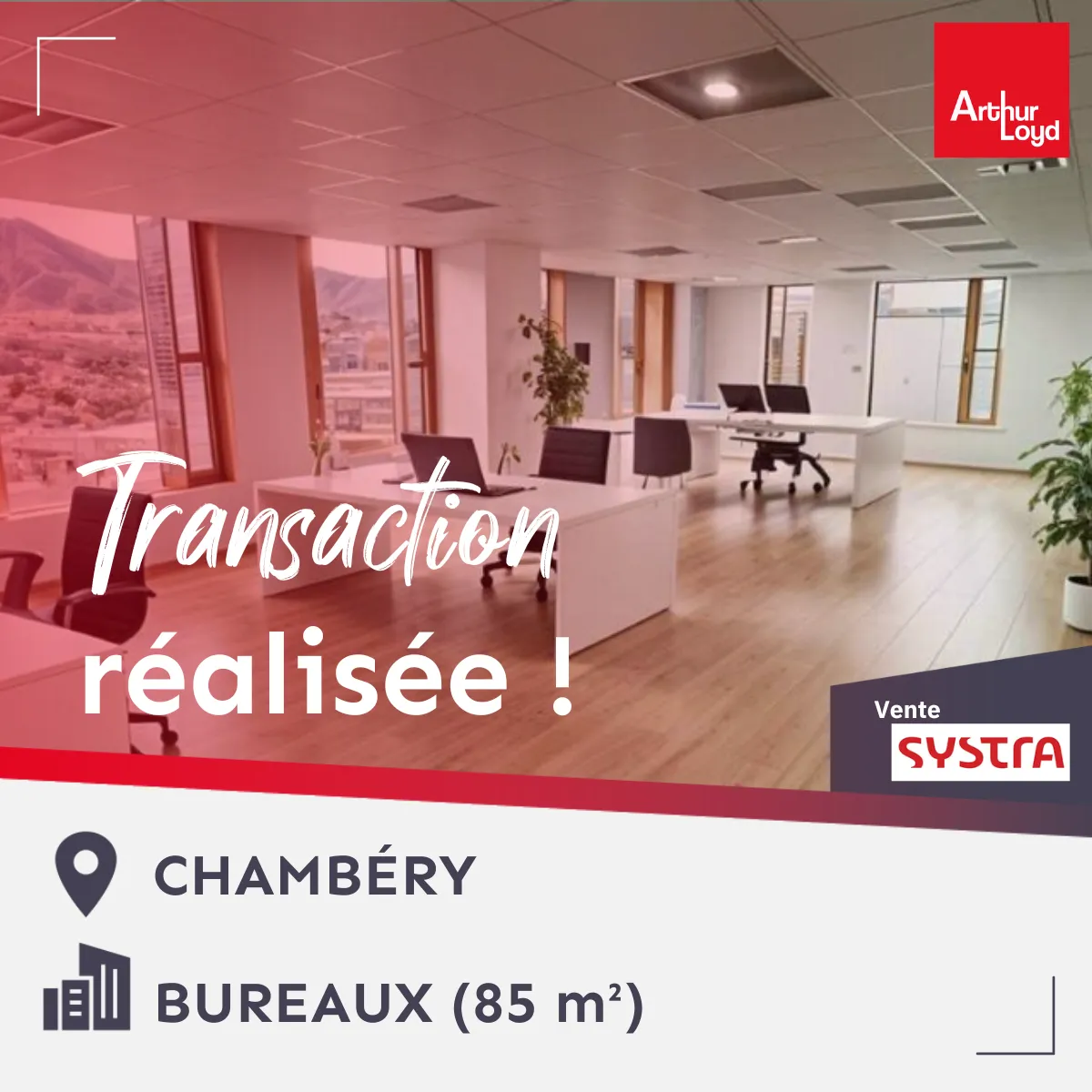 Transaction réalisée - SYSTRA