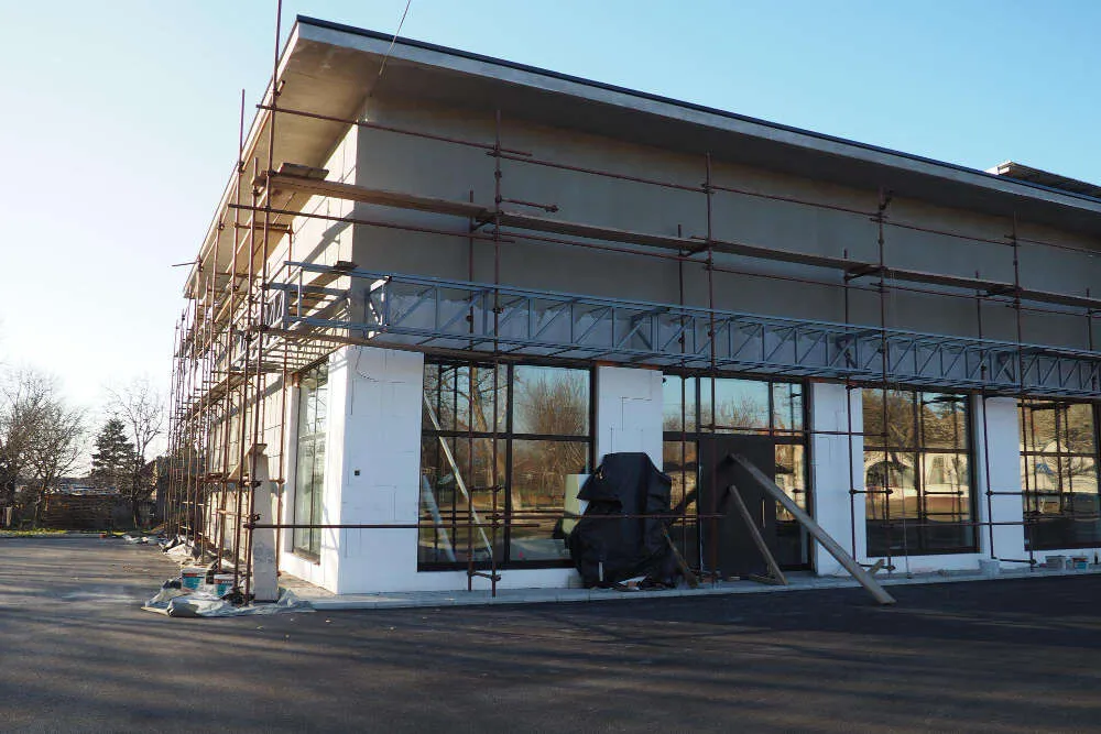 Construction d'un local professionnel