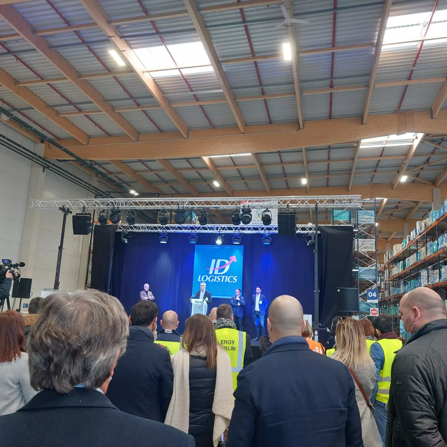 Photo inauguration Villette d'Anthon