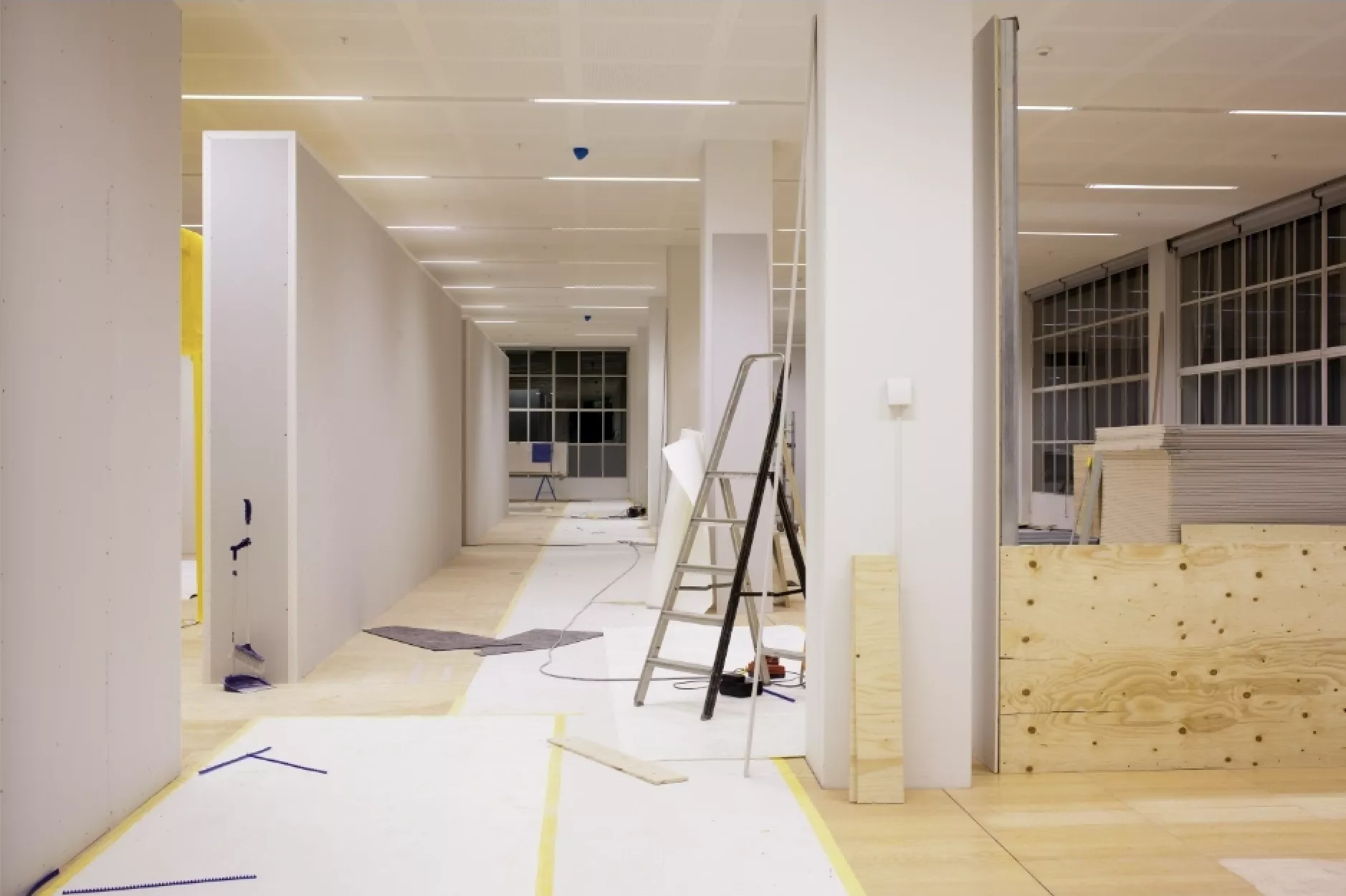 Bureaux en construction