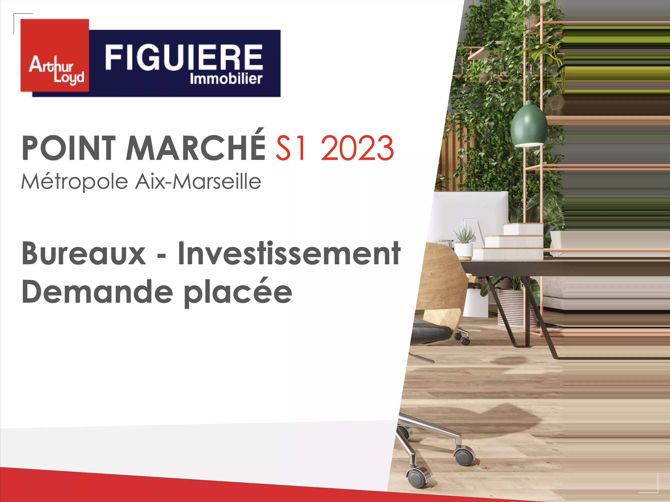 Couverture Aix Marseille : Point marché 1er semestre 2023