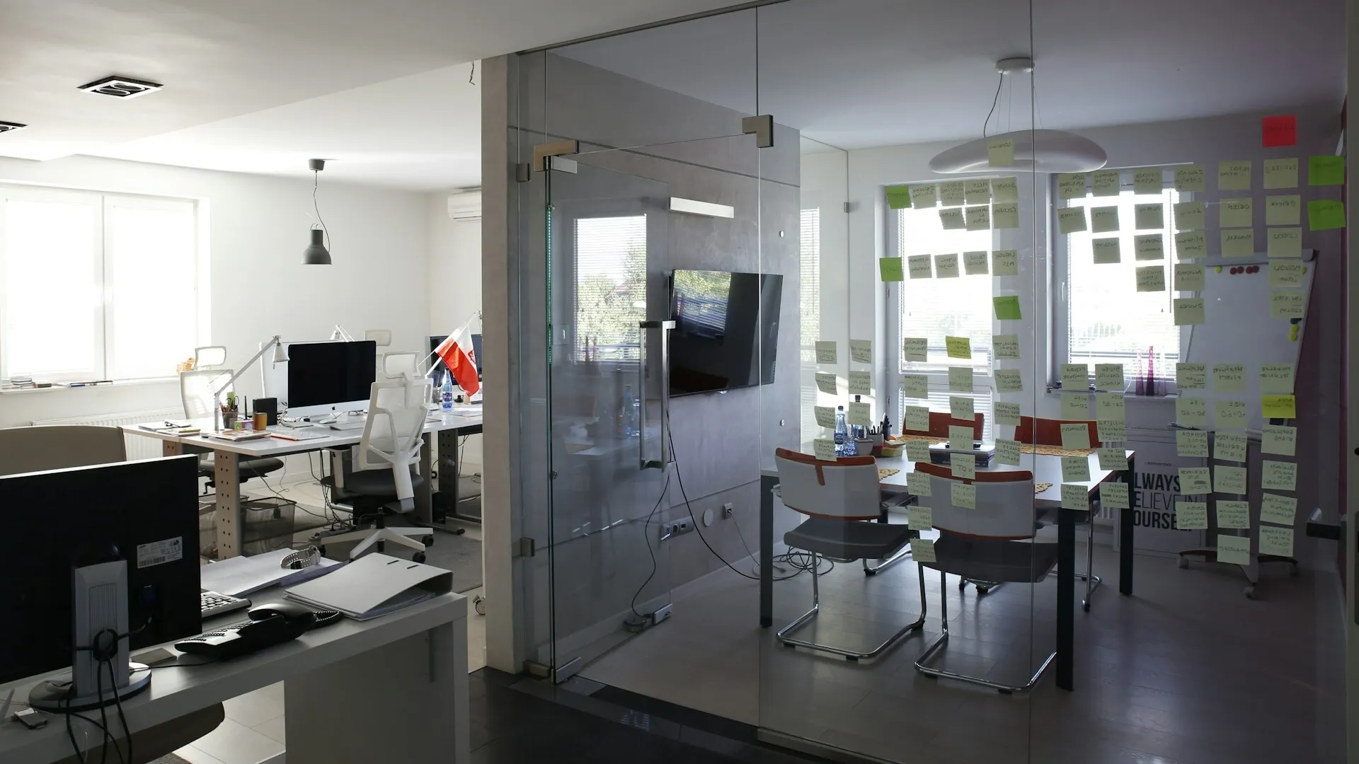 Photo open space de bureaux