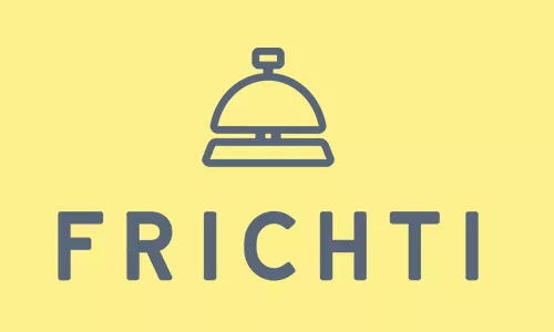 Logo Frichti societe de livraison de repas préparés, de courses et de paniers pour la maison.
