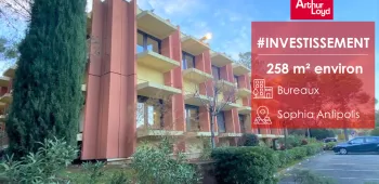 Investissement bureaux Sophia Antipolis