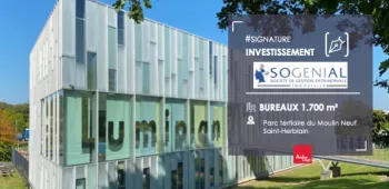 Photo illustrative vente bureaux saint herblain Arthur Loyd