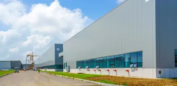 Zone d'activité en travaux
