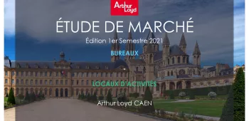 Couverture Etude de marché 1er semestre 2021 Caen