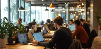 espace de travail en coworking